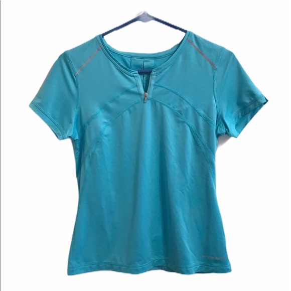 Brooks, Activewear Blue Equilibrium Tech M EUC - Picture 2 of 9